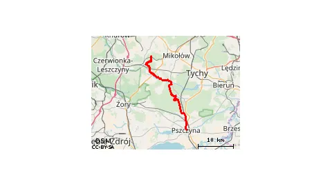 Zdjęcie Pszczyna trasy rowerowe mapa: Odkryj najlepsze szlaki bez ruchu