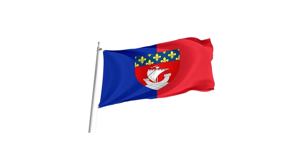 Zdjęcie Jak wygląda flaga Paryża i co naprawdę symbolizuje jej design