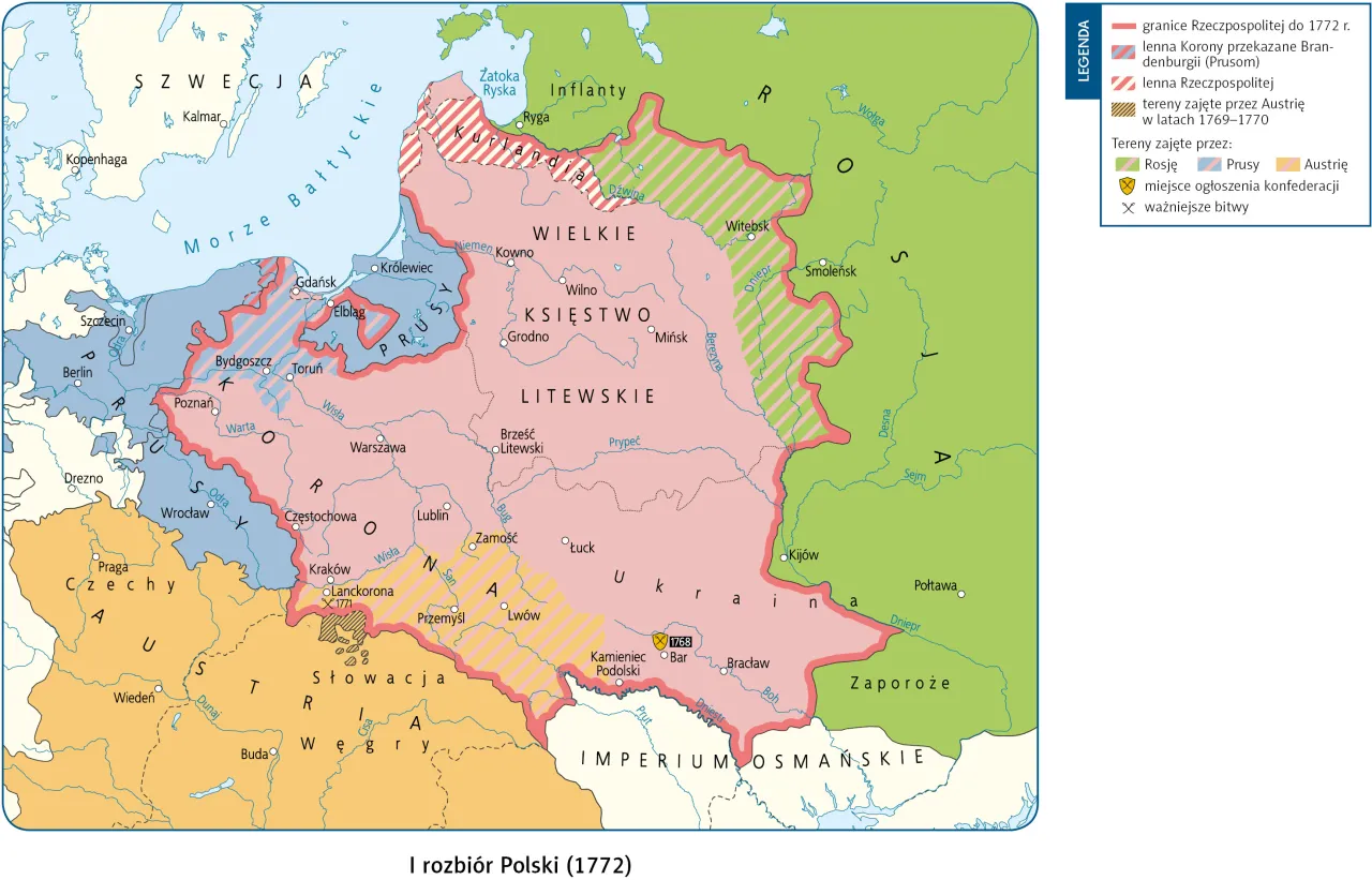 Zdjęcie Pierwszy rozbiór Polski: kiedy to się stało i dlaczego zmieniło historię
