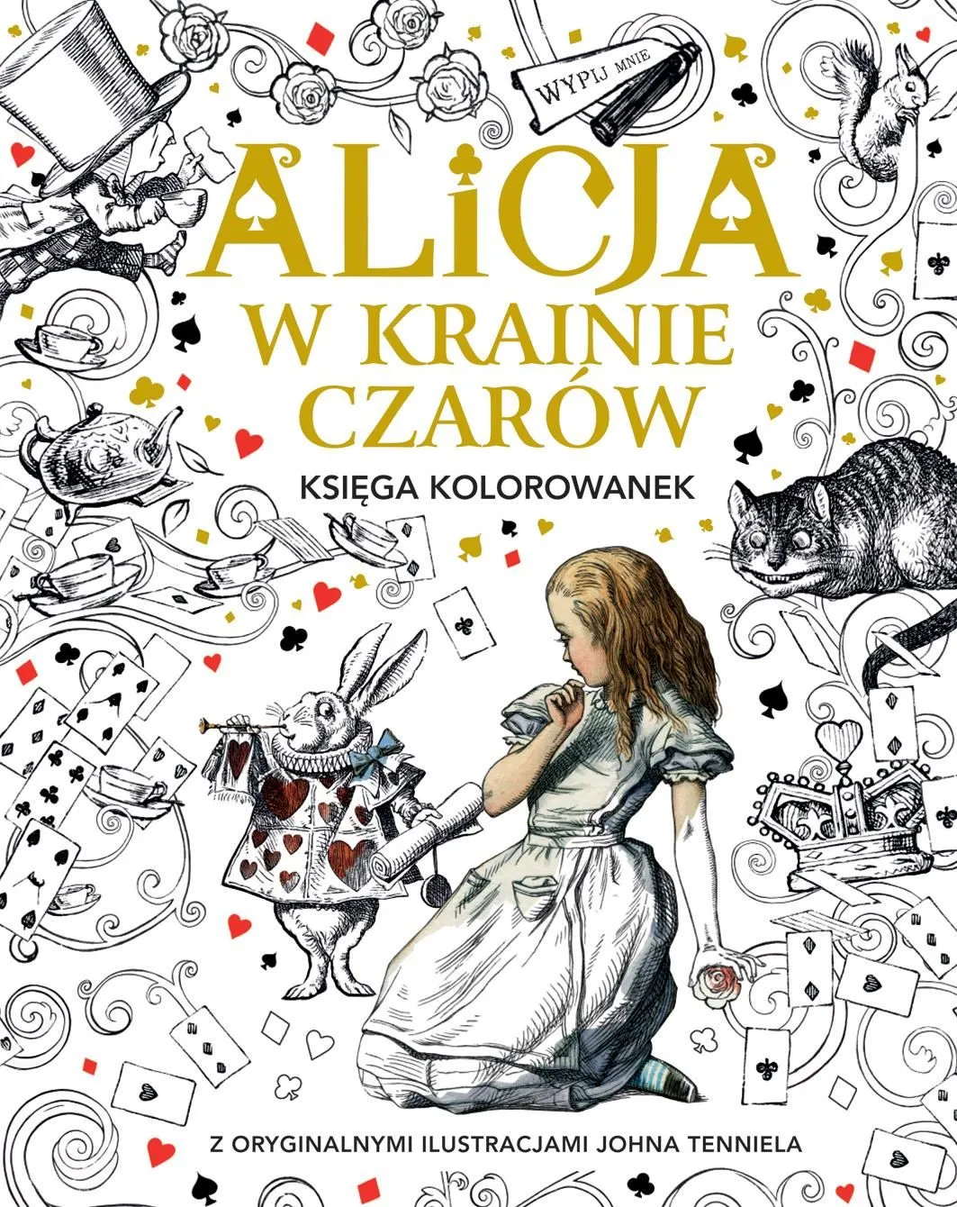 Zdjęcie Kolorowanki Alicja w Krainie Czarów - magiczne chwile dla dzieci