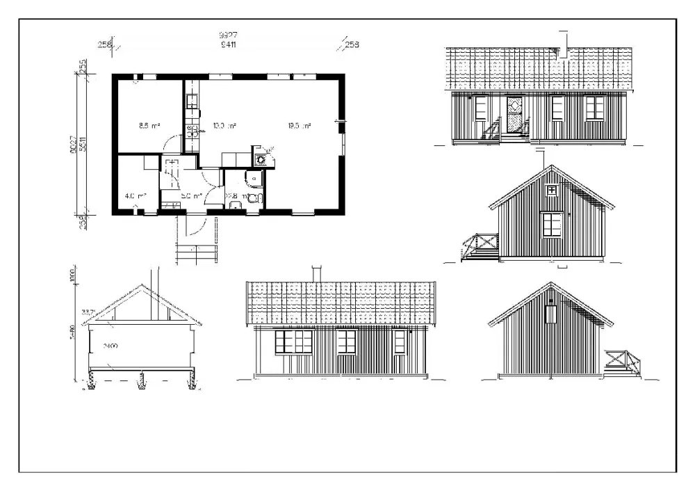 Zdjęcie Projekty domków drewnianych PDF: znajdź idealny plan budowy