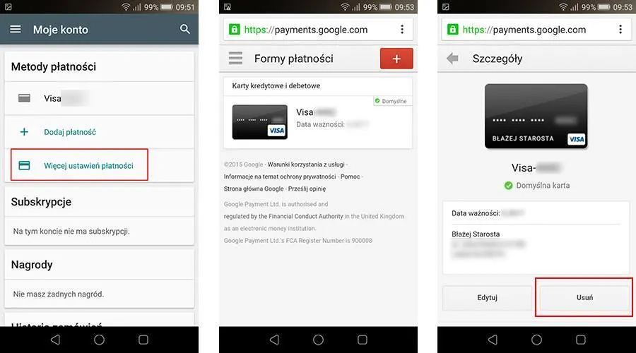 Zdjęcie Jak usunąć kartę z konta Google? - Przewodnik krok po kroku