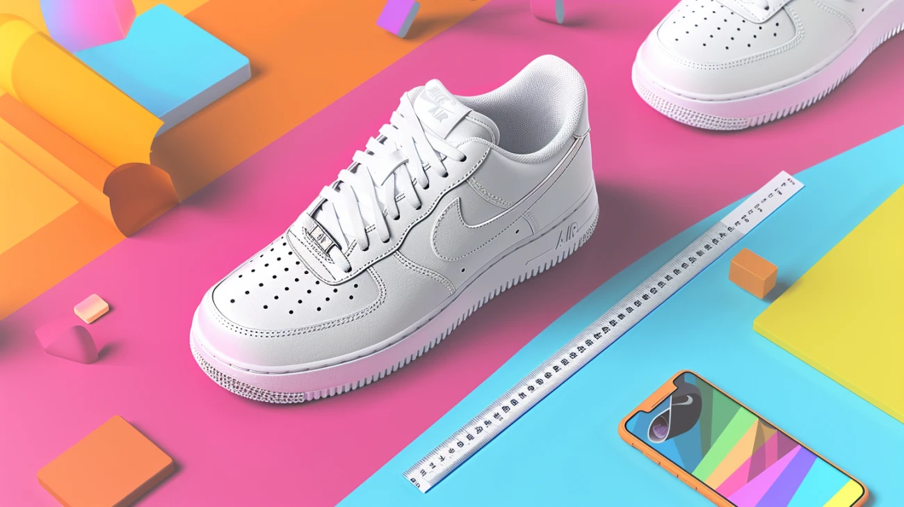 Zdjęcie Jak dopasować rozmiar butów Nike Air Force? Przewodnik rozmiarowy