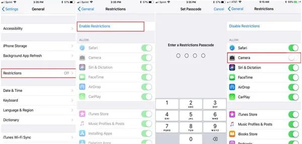 Zdjęcie Jak usunąć aparat z ekranu blokady iPhone i zabezpieczyć prywatność