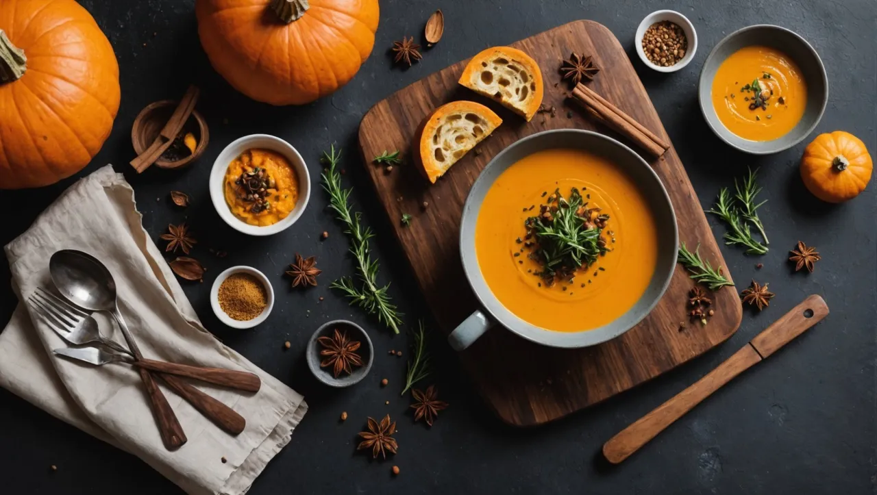 Zdjęcie Quelles épices pour soupe potiron : les secrets pour un goût inoubliable