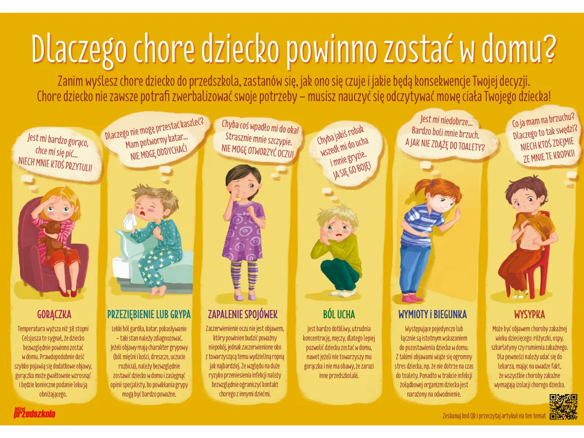 Zdjęcie Kiedy odpuścić dziecku przedszkole? Objawy, które powinny zaniepokoić