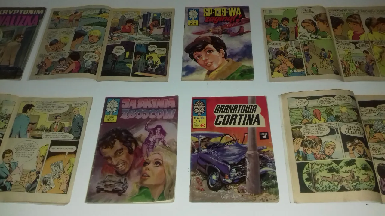 Zdjęcie Kultowe komiksy Kapitan Żbik - fascynująca historia polskiej serii MO