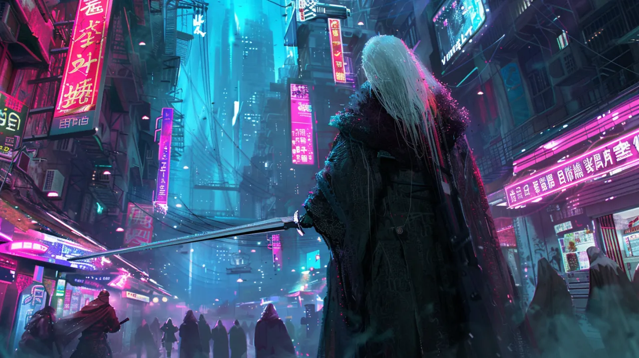 Zdjęcie Ciri w Cyberpunk 2077 - co właściwie wiemy o tej postaci w grze?