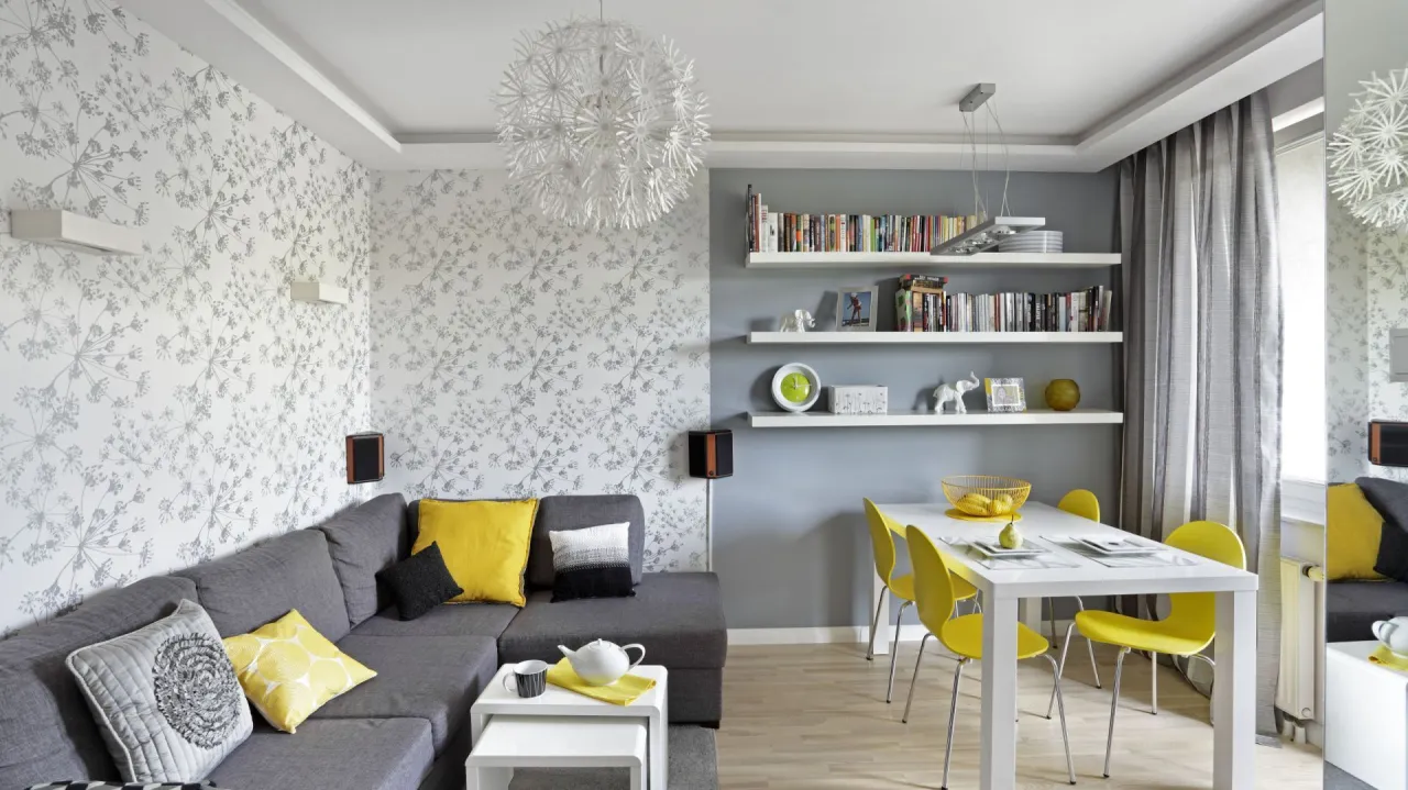 Zdjęcie Szare ściany: 7 inspirujących pomysłów na aranżację wnętrza
