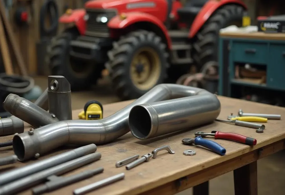 Zdjęcie Tłumik do traktorka DIY: Naprawa, budowa czy wymiana? Poradnik