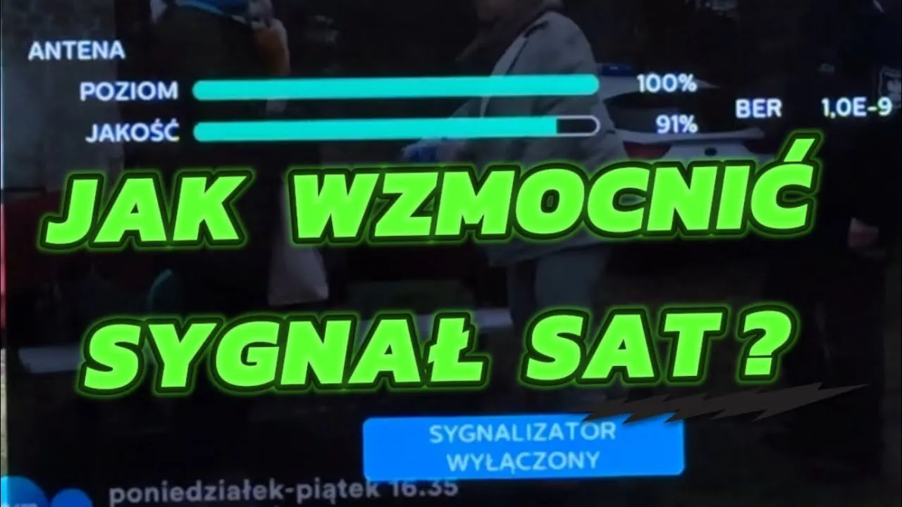 Zdjęcie Jak wzmocnić sygnał anteny satelitarnej Cyfrowy Polsat i uniknąć problemów z odbiorem
