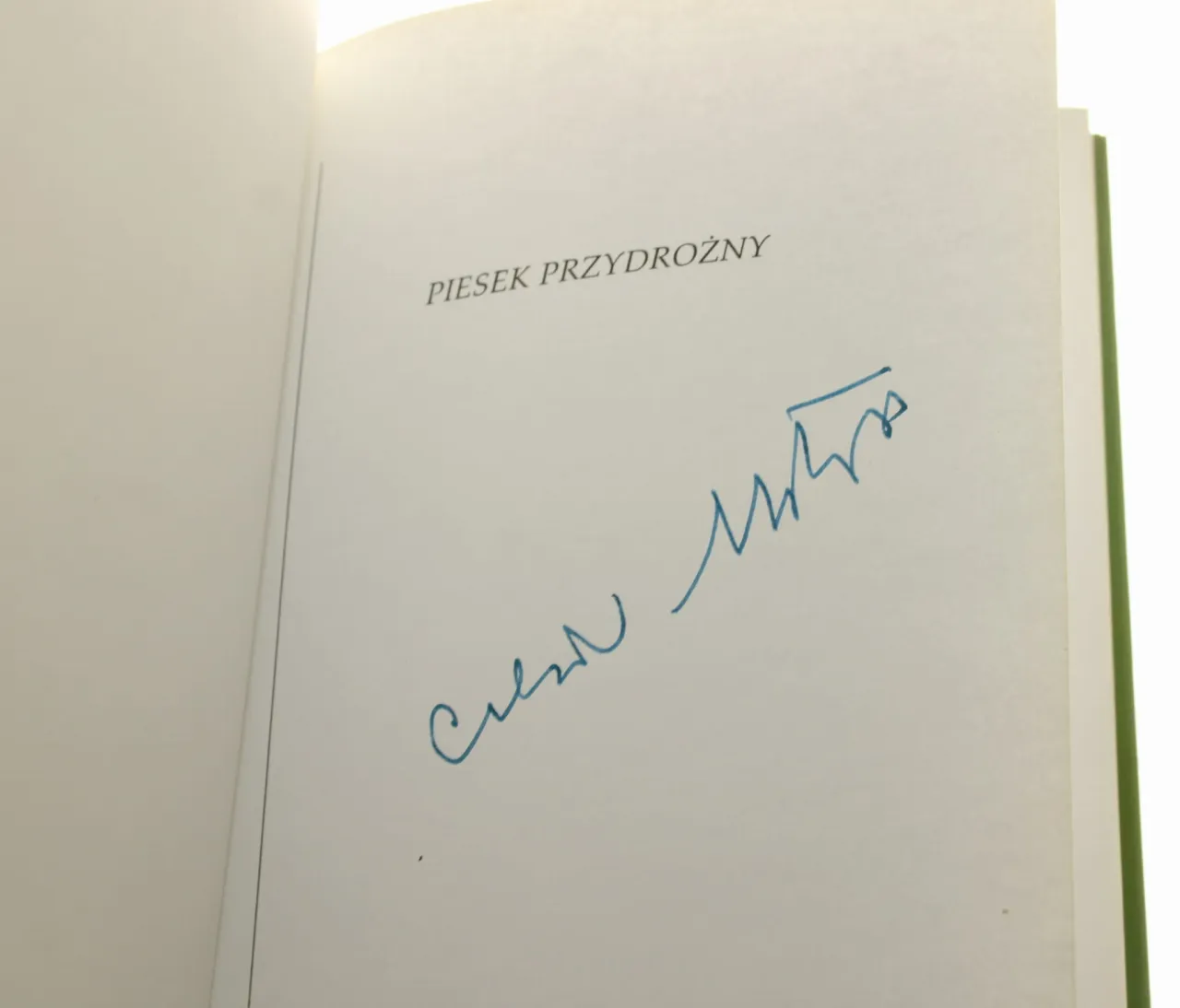 Zdjęcie Czesław Miłosz - autor książki piesek przydrożny i jego twórczość