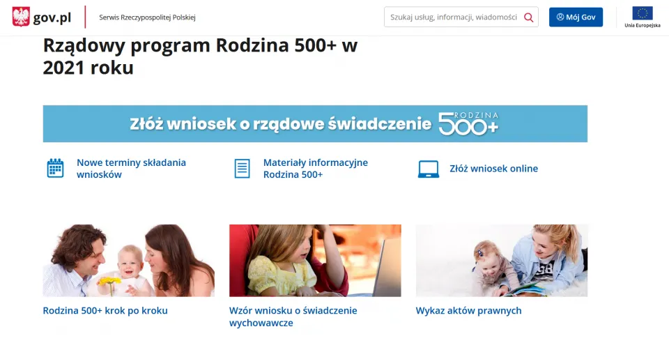 Zdjęcie 500 plus na pierwsze dziecko od kiedy? Sprawdź, jak uzyskać wsparcie