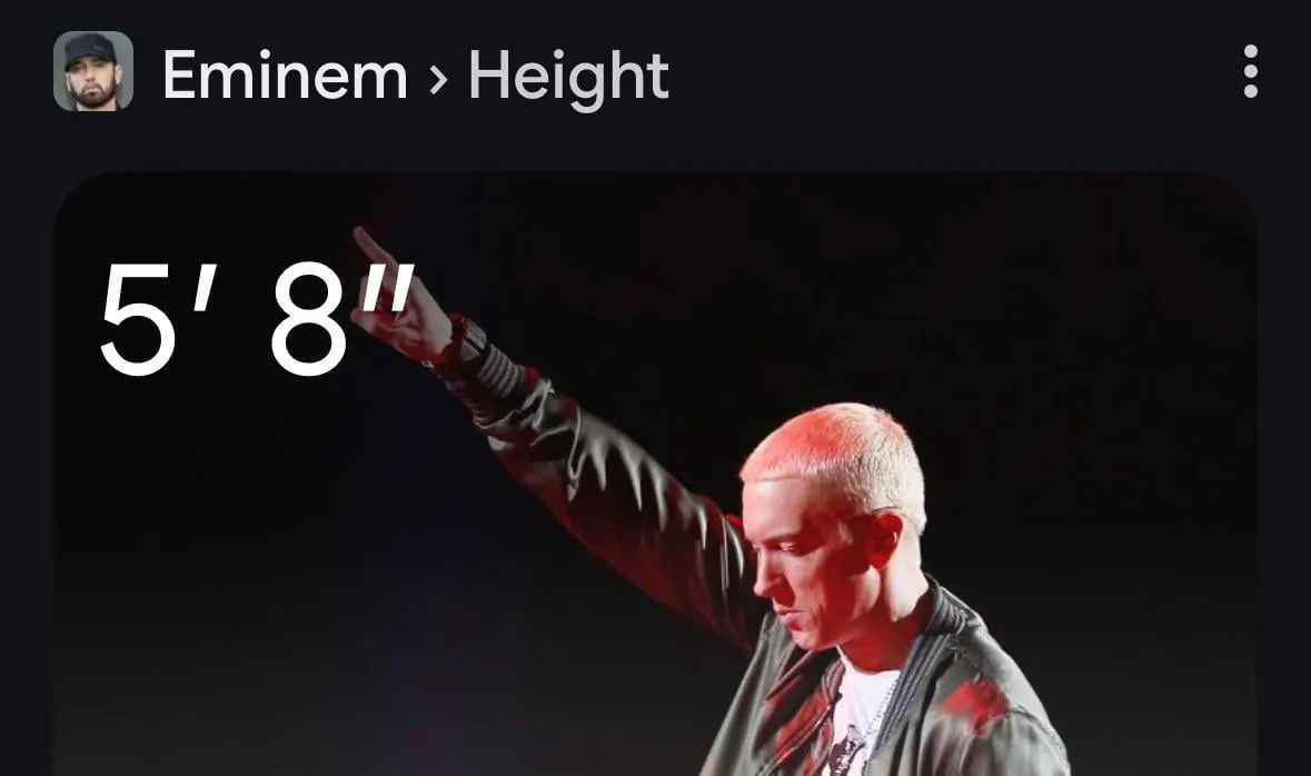 Zdjęcie Ile Eminem ma wzrostu? Zaskakujące fakty o jego wysokości