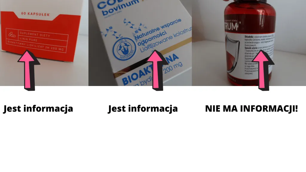 Zdjęcie Colostrum kontra laktoferyna: Porównanie i wybór suplementu