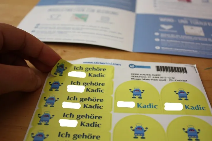 Zdjęcie Namensetiketten Schule: Vermeide Verluste und Verwechslungen bei Schulsachen