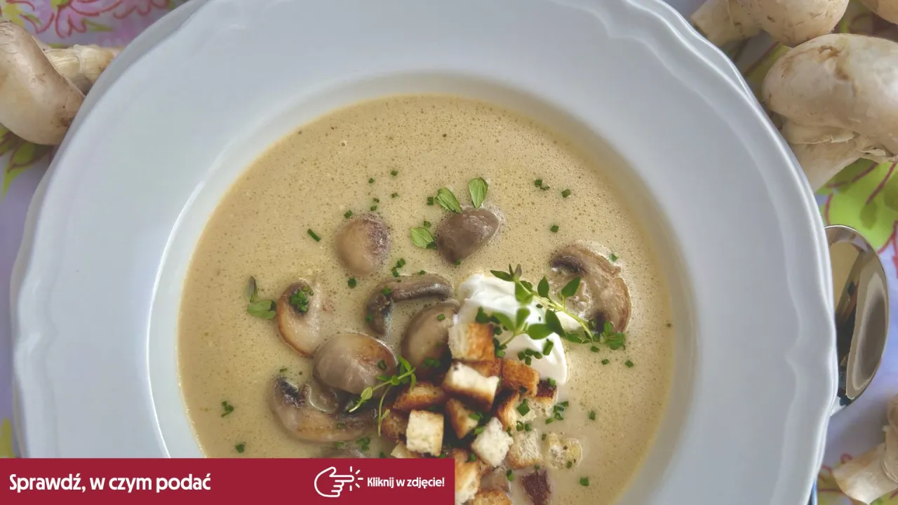 Zdjęcie Jak wzmocnić smak zupy pieczarkowej i uczynić ją niezapomnianą
