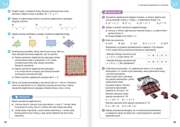 Zdjęcie Diagnoza klasa 6 matematyka - Zadania i Testy