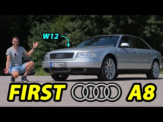 Zdjęcie Audi D2: Luksusowy Sedan z Aluminiową Karoserią i Mocą V8