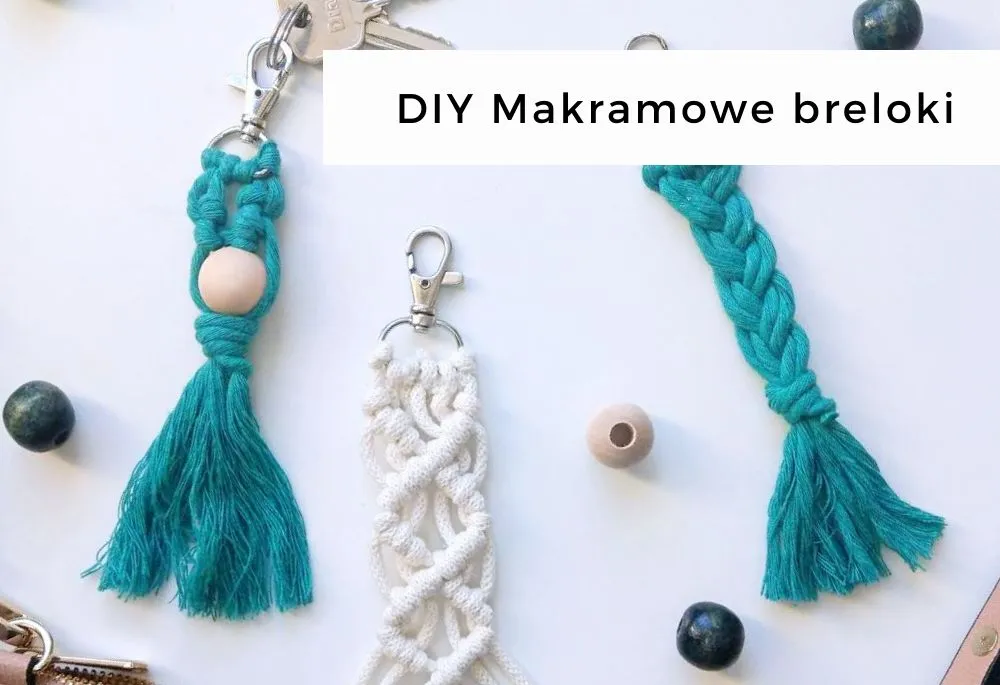 Zdjęcie Jak łatwo stworzyć brelok makrama DIY - proste instrukcje krok po kroku