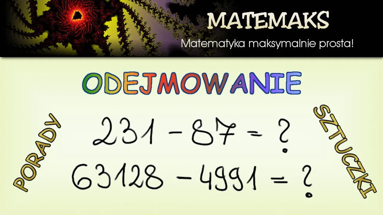 Zdjęcie Zrozumienie odjemnej i odjemnika w matematyce - klucz do sukcesu