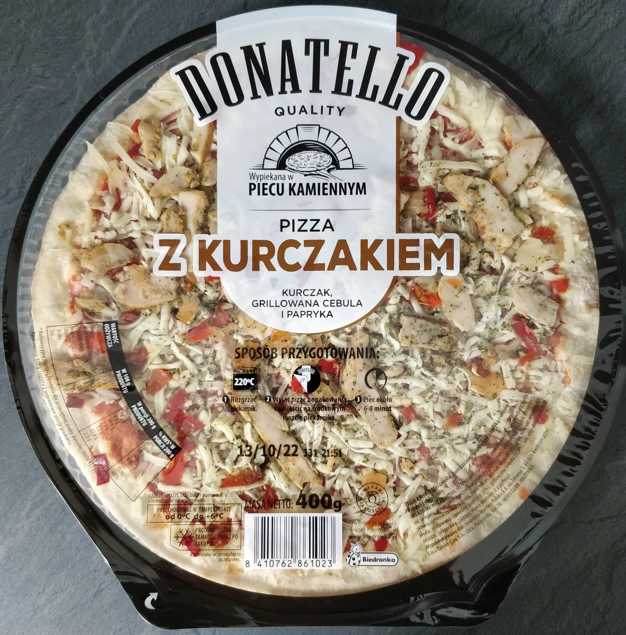 Zdjęcie Ile kcal ma pizza z Biedronki? Zaskakujące wartości odżywcze!