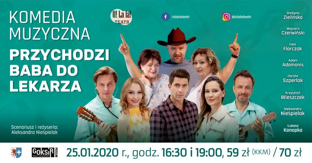 Zdjęcie Przychodzi baba do lekarza spektakl - co musisz wiedzieć przed wizytą