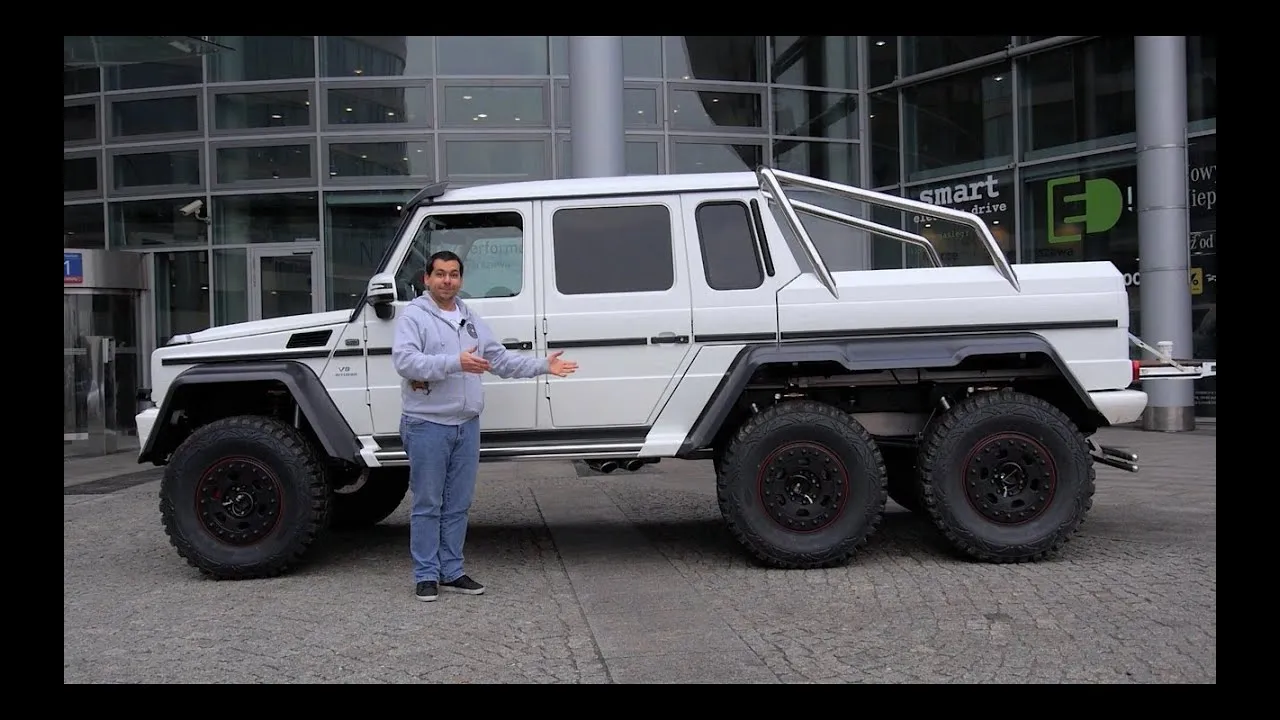 Zdjęcie Mercedes G-Class 6x6: Unikalne cechy, które musisz znać