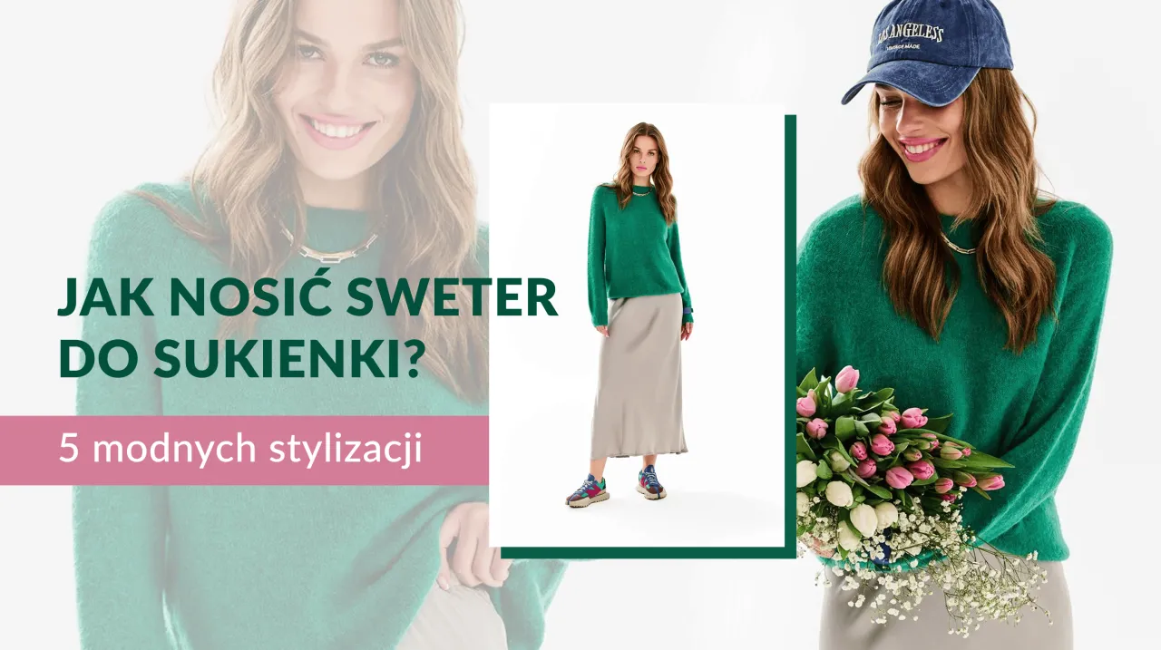 Zdjęcie Stylizacje sukienka i sweter: jak łączyć te elementy modnie?