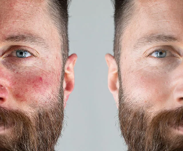 Zdjęcie Gerötete Gesichtshaut: Ursachen, Symptome und effektive Behandlungsmöglichkeiten