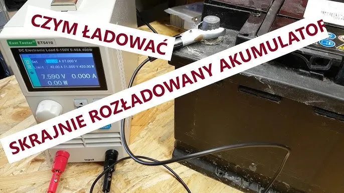 Zdjęcie Jak ładować prostownikiem akumulator - uniknij błędów i zagrożeń