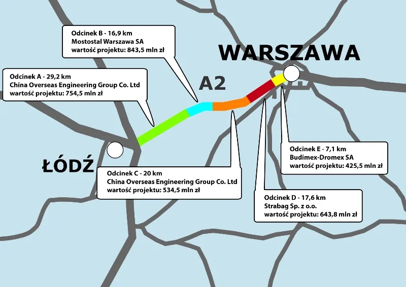 Zdjęcie Czy autostrada A2 Stryków Warszawa jest płatna? Sprawdź, co musisz wiedzieć