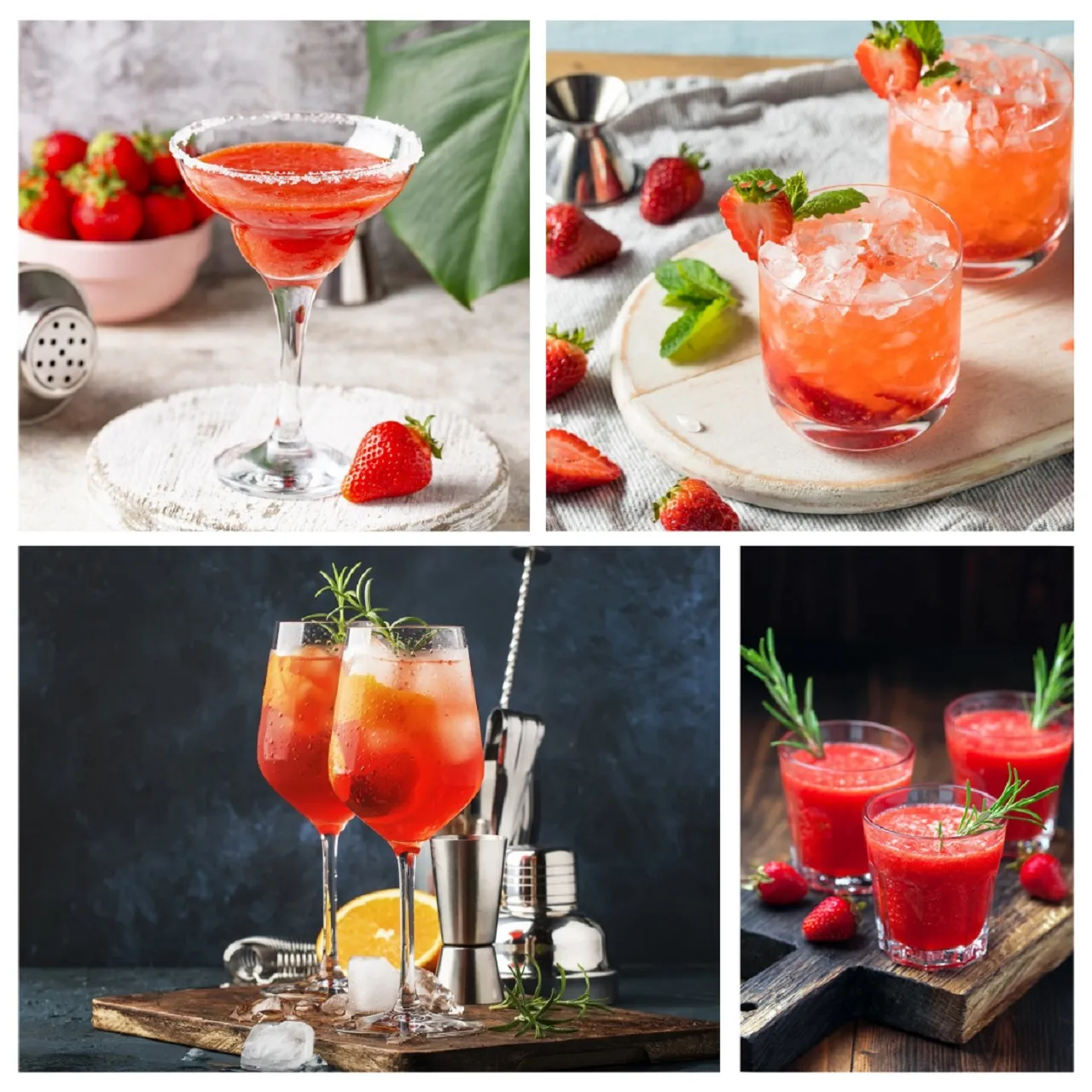 Zdjęcie Pyszne drinki z mrożonych truskawek, które zachwycą Twoich gości