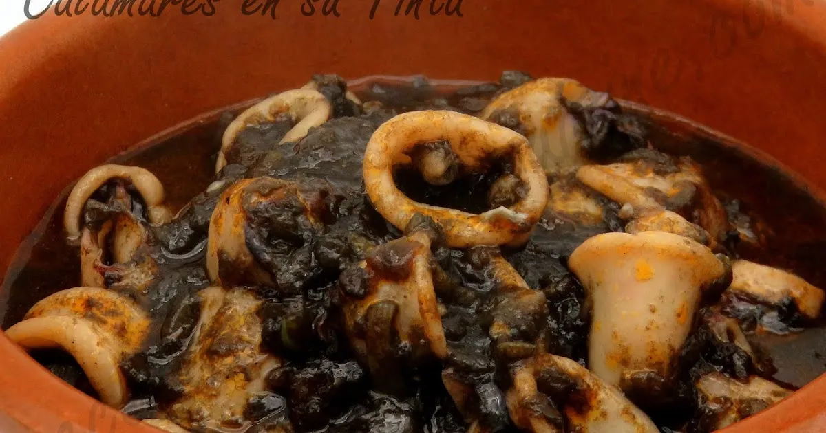 Zdjęcie Receta fácil de calamares en su tinta con Monsieur Cuisine que sorprende