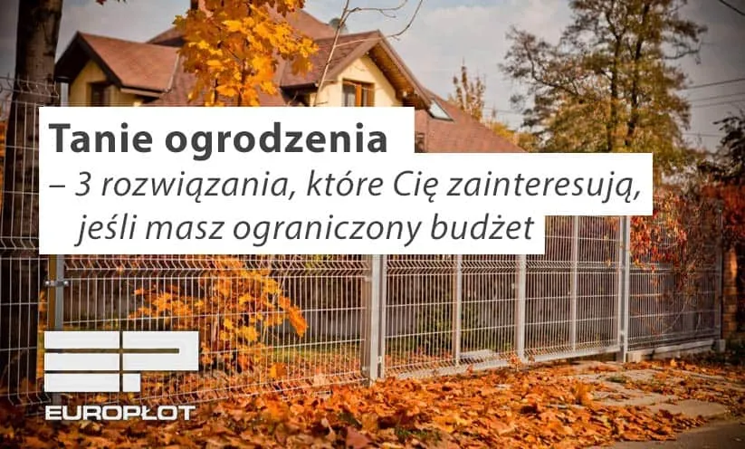 Zdjęcie Najtańsze materiały na ogrodzenie – jak zaoszczędzić na zakupie