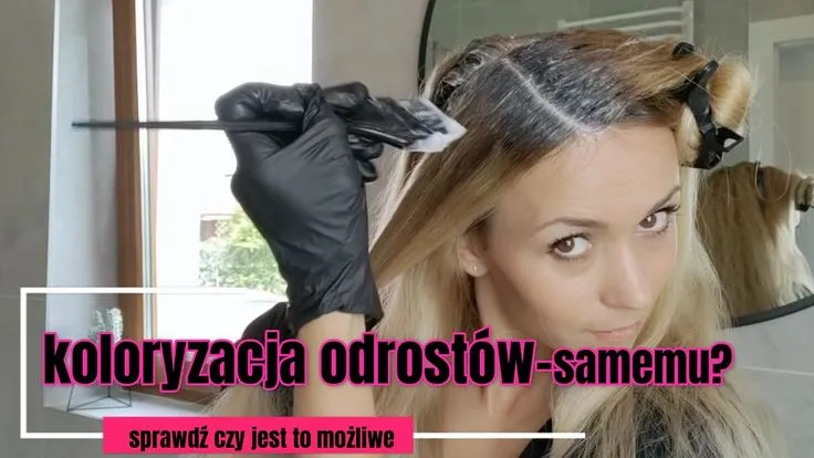 Zdjęcie Jak prawidłowo nakładać farbę na odrosty – uniknij nierównomiernego koloru i błędów