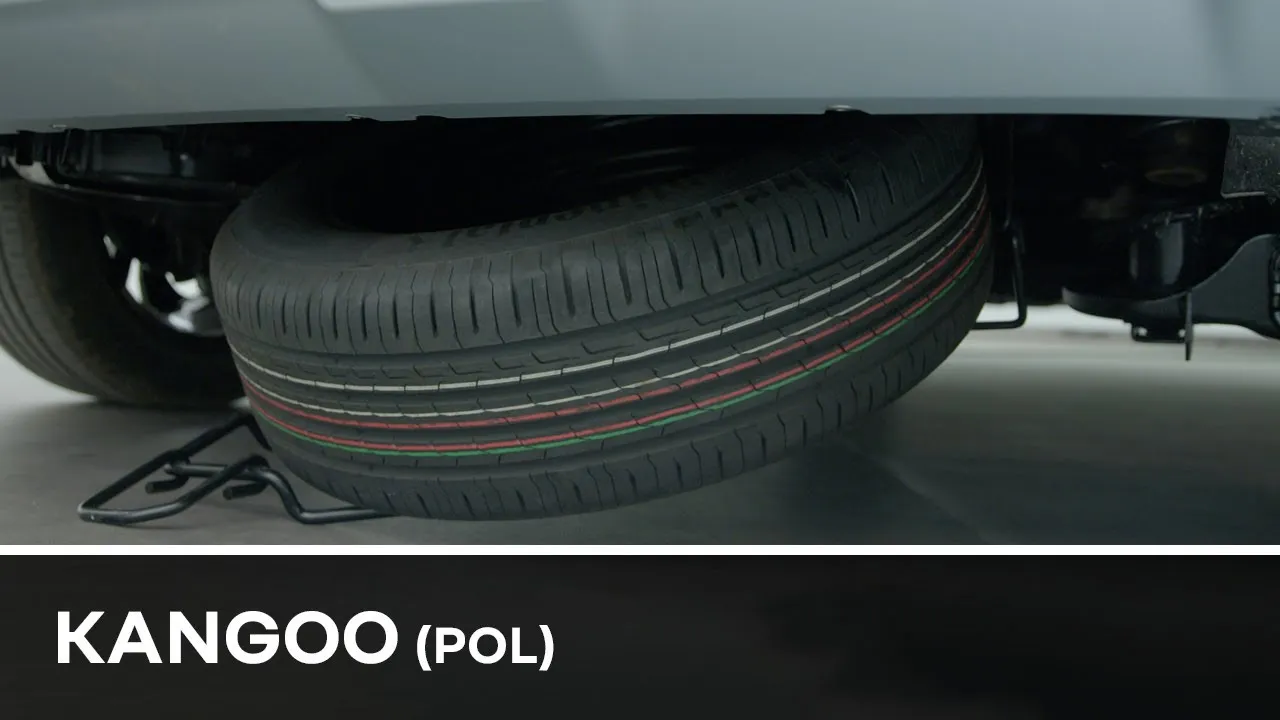 Zdjęcie Jak łatwo wyciągnąć koło zapasowe w Renault Clio 4 - krok po kroku