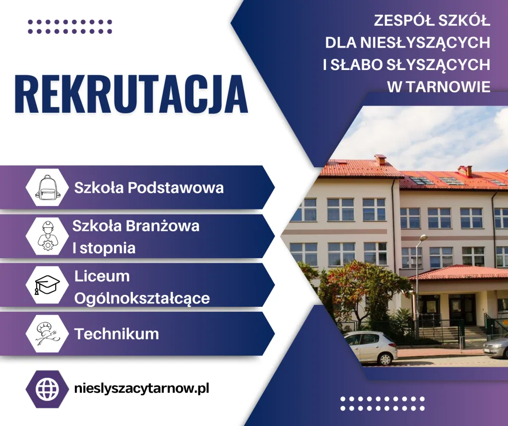 Zdjęcie Szkoła dla niesłyszących w Tarnowie - unikalne programy i wsparcie edukacyjne