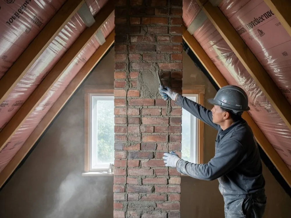Zdjęcie Jaki tynk na komin wewnątrz – uniknij pęknięć i wilgoci w domu