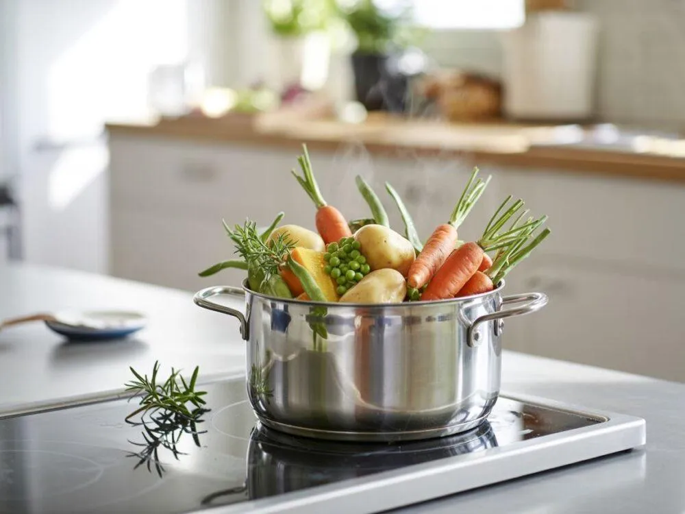 Zdjęcie Jak gotować warzywa na sałatkę, aby były smaczne i chrupiące