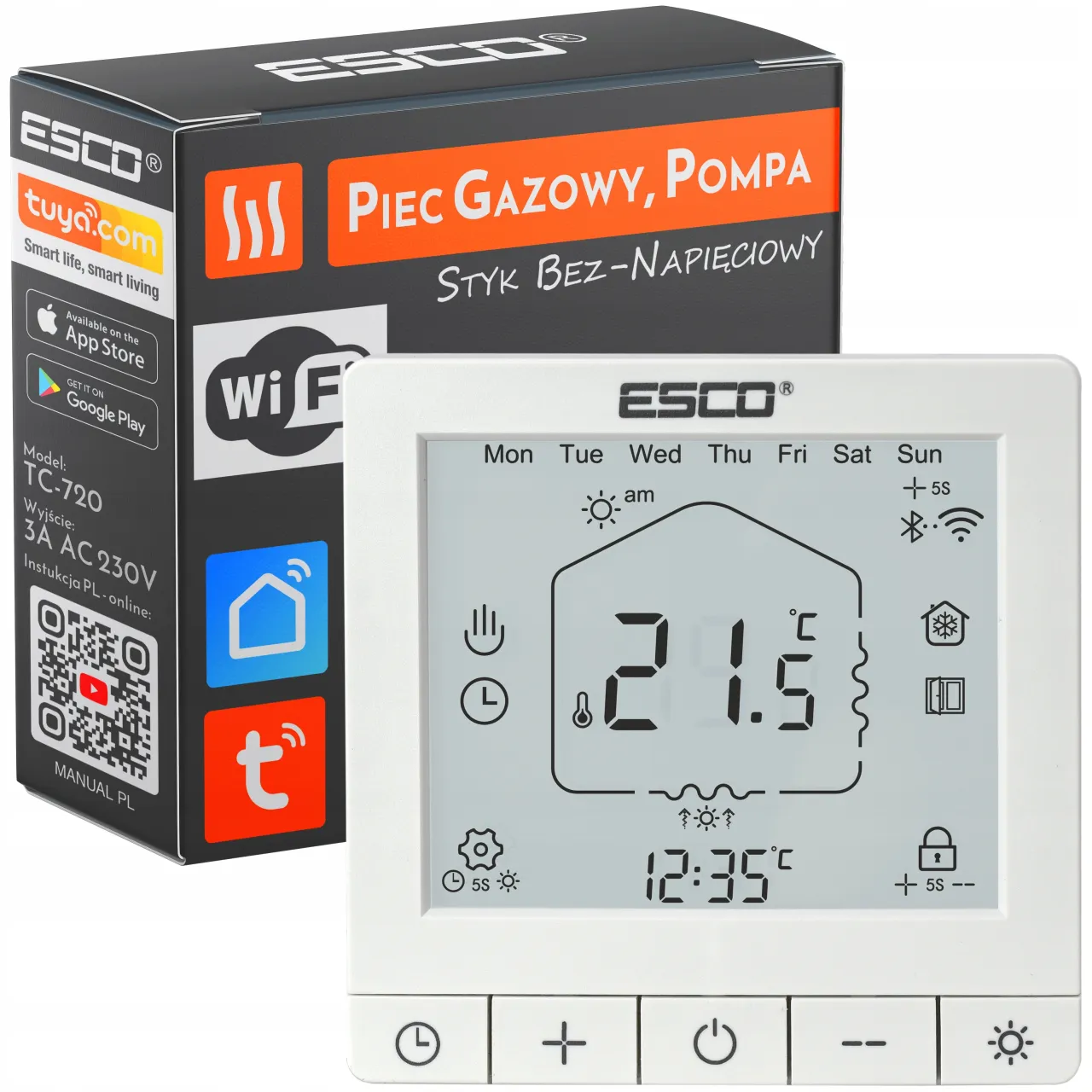 Zdjęcie Sterownik pieca CO WiFi - oszczędzaj energię i ciesz się komfortem