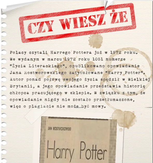 Zdjęcie Czy czytanie Harrego Pottera to grzech? Opinie religijne