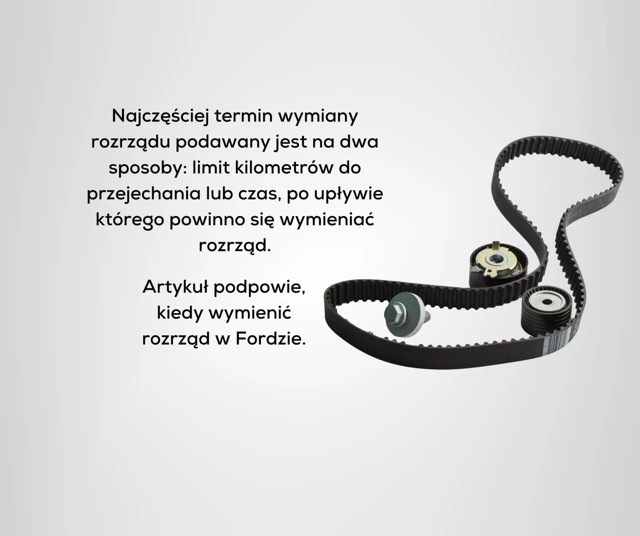 Zdjęcie Wymiana rozrządu w ford fusion 1.4 benzyna - co ile kilometrów?