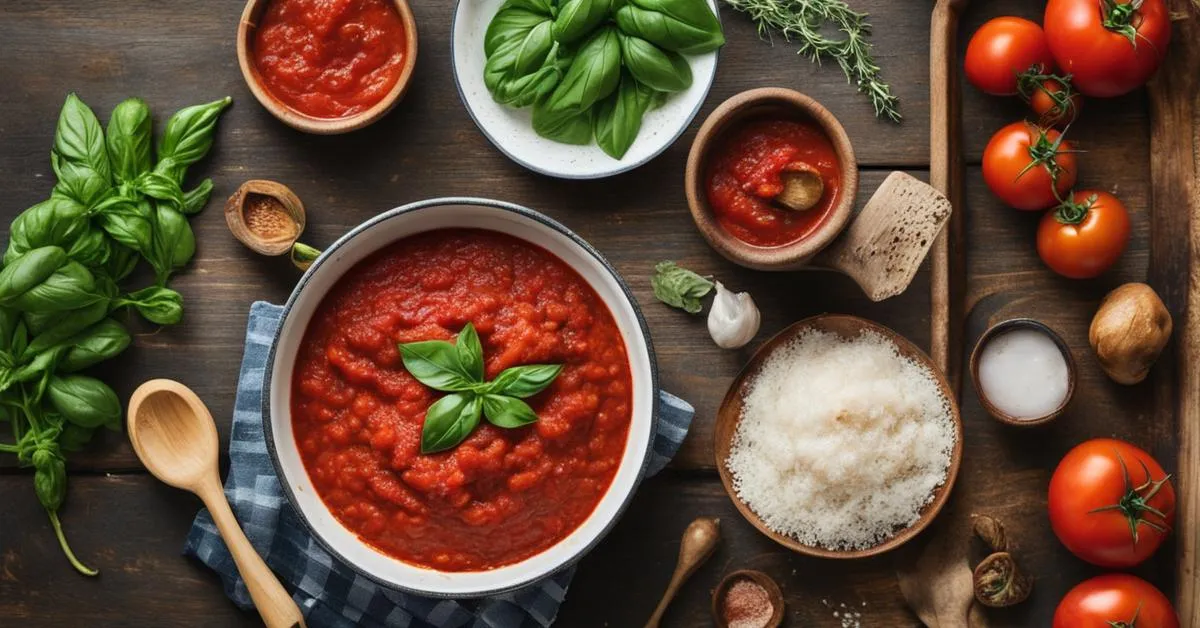 Zdjęcie Szybki i prosty sos do spaghetti z koncentratu pomidorowego, który zachwyci