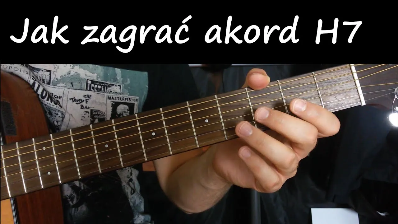 Zdjęcie  H dur akord gitarowy - naucz się grać akord H w tonacji dur