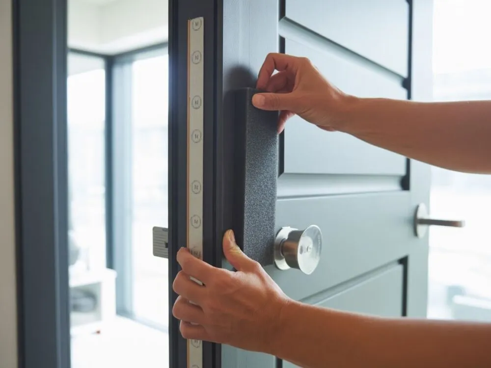 Zdjęcie Wycisz drzwi wejściowe: Skuteczne metody na hałas z klatki schodowej