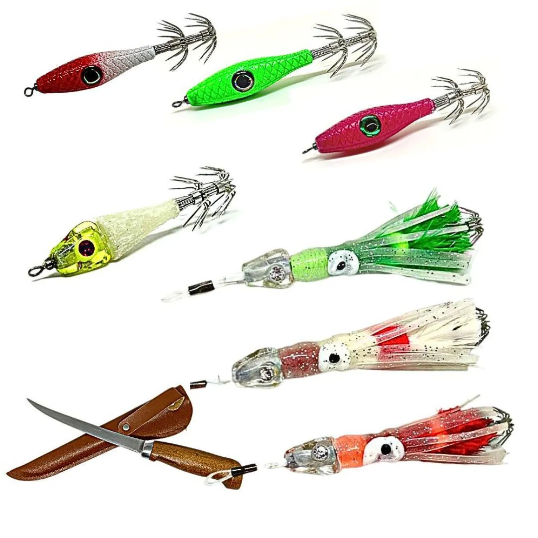 Zdjęcie Los mejores señuelos para pesca de calamar que realmente funcionan