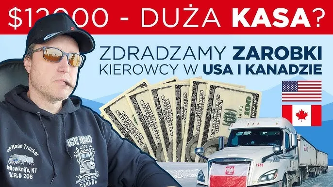 Zdjęcie Ile zarabia kierowca ciężarówki w USA? Zaskakujące fakty o wynagrodzeniach