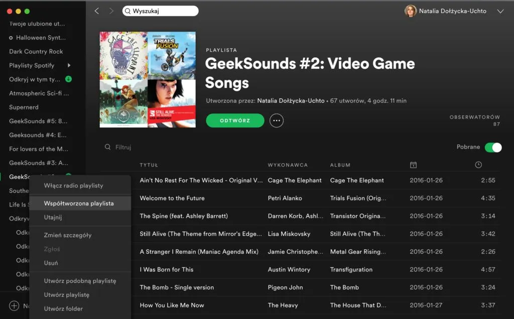 Zdjęcie Jak zrobić prywatną playlistę na Spotify i cieszyć się muzyką tylko dla siebie