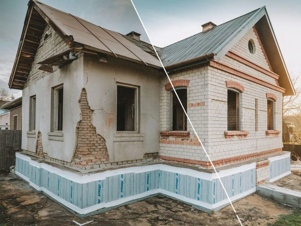 Zdjęcie Jak zrobić fundament pod starym domem - uniknij kosztownych błędów